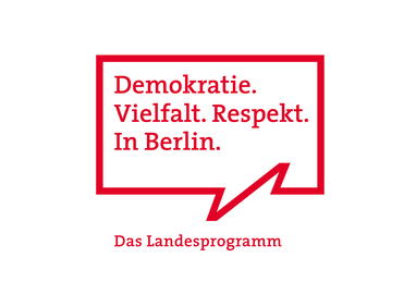 Das Logo von Demokratie Vielfalt Respekt in Berlin